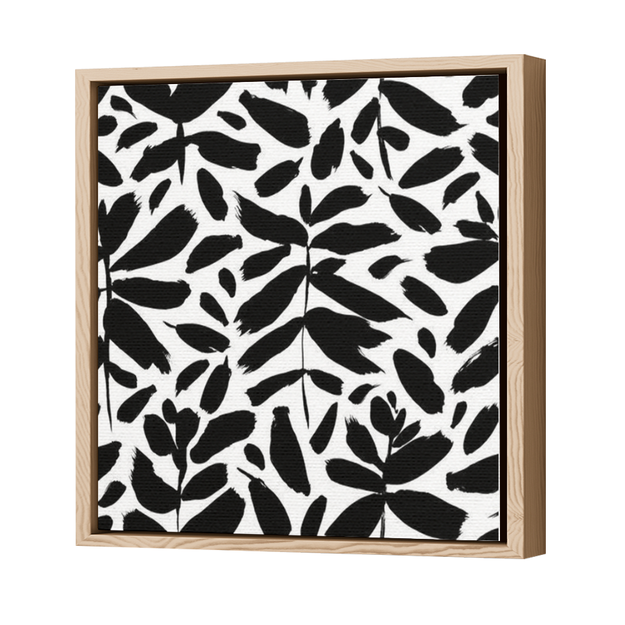 Thumbnail for Canvas - Wood Grain Floating Frame
