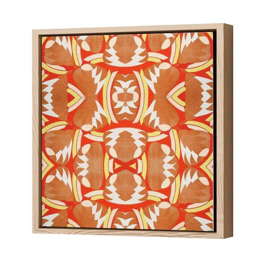 Thumbnail for Canvas - Wood Grain Floating Frame