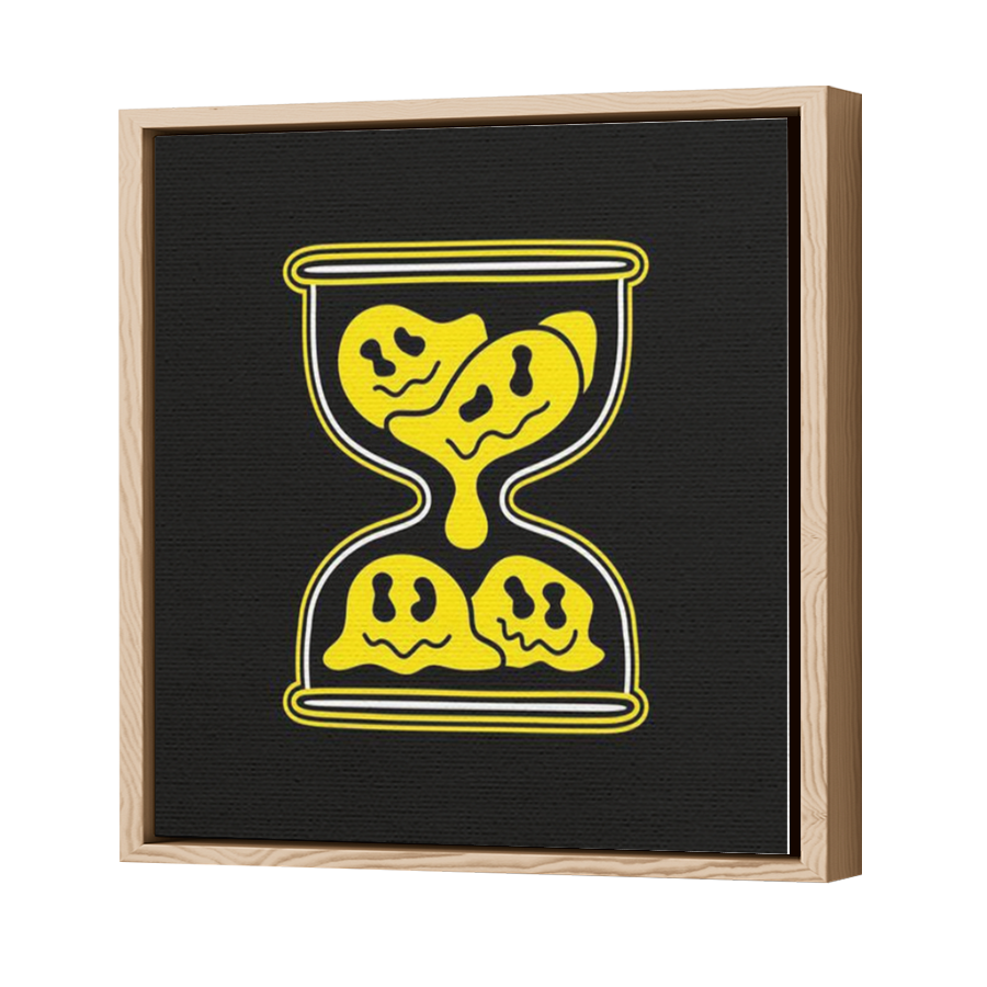 Thumbnail for Canvas - Wood Grain Floating Frame