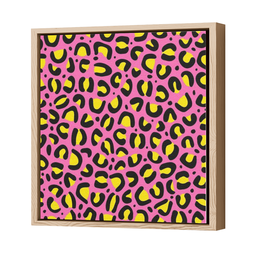 Thumbnail for Canvas - Wood Grain Floating Frame