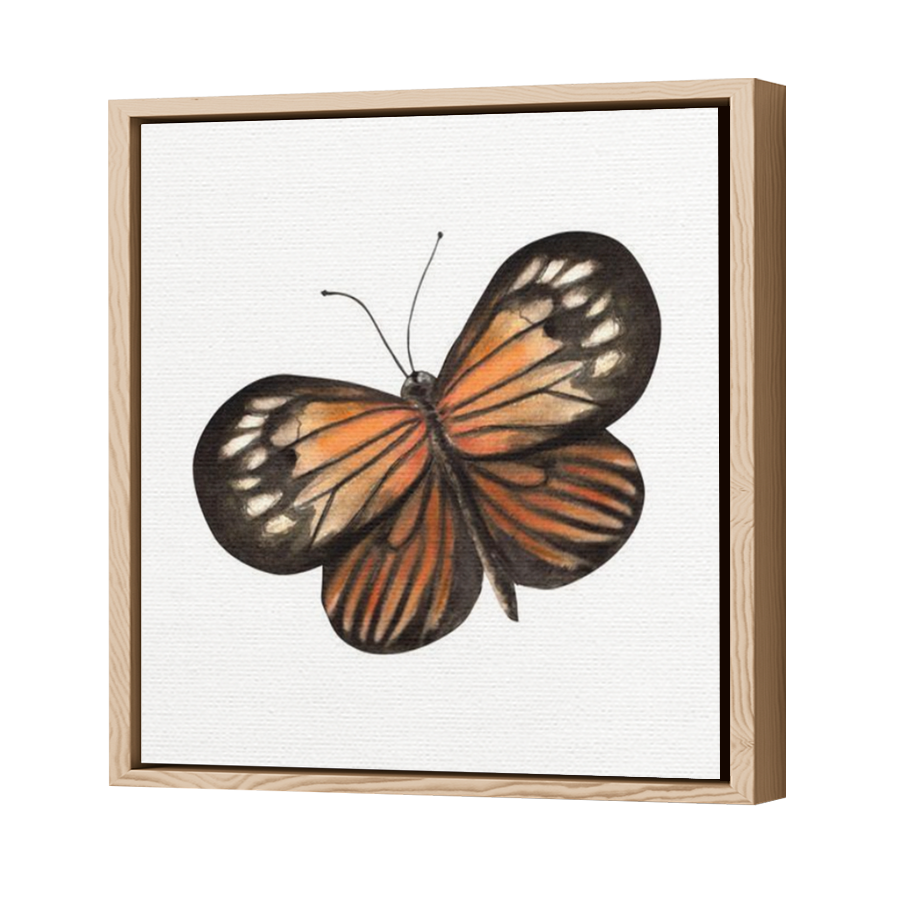 Thumbnail for Canvas - Wood Grain Floating Frame