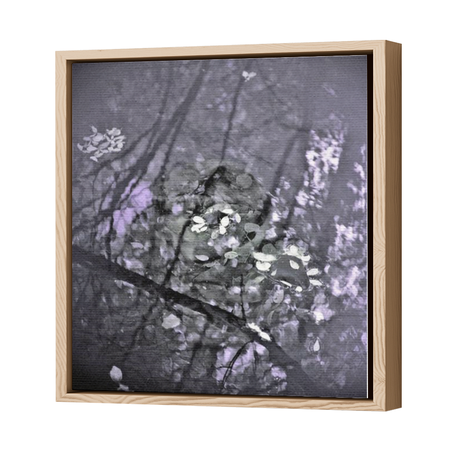 Thumbnail for Canvas - Wood Grain Floating Frame