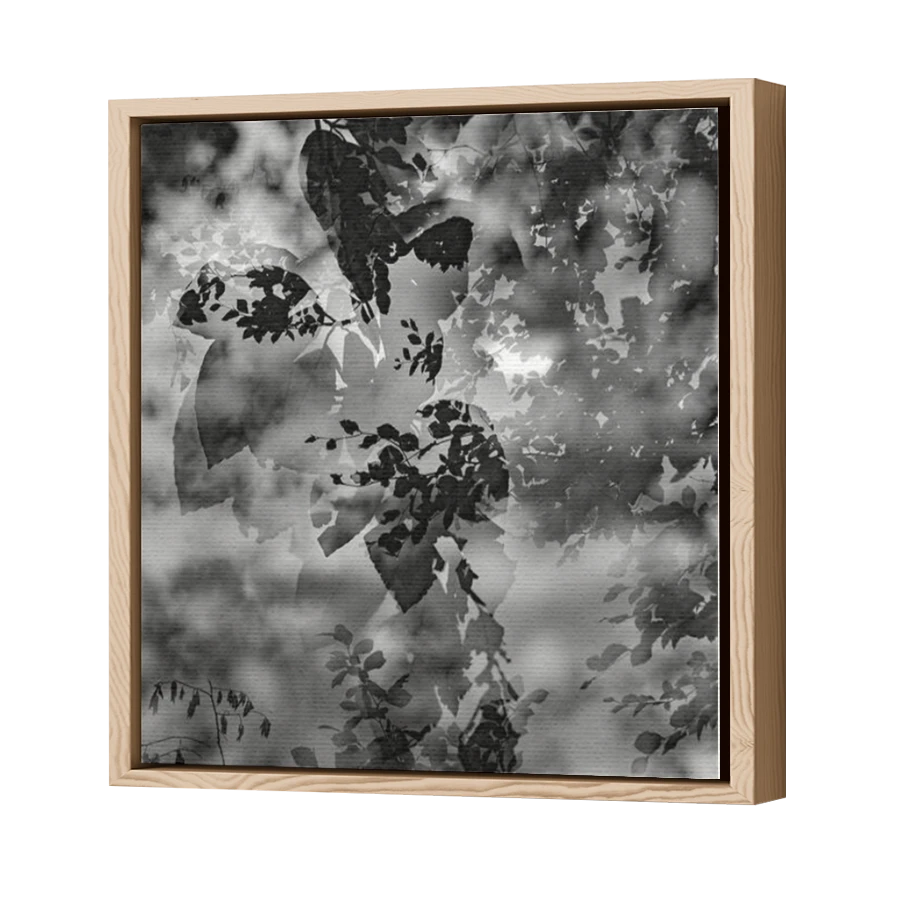 Thumbnail for Canvas - Wood Grain Floating Frame