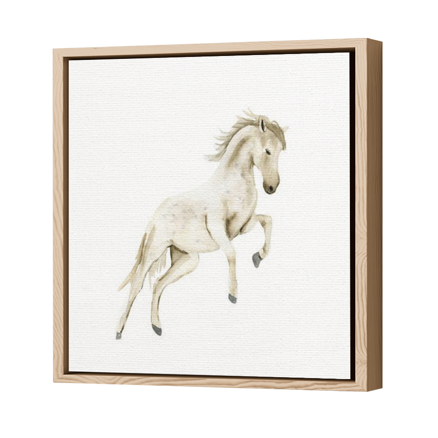 Thumbnail for Canvas - Wood Grain Floating Frame
