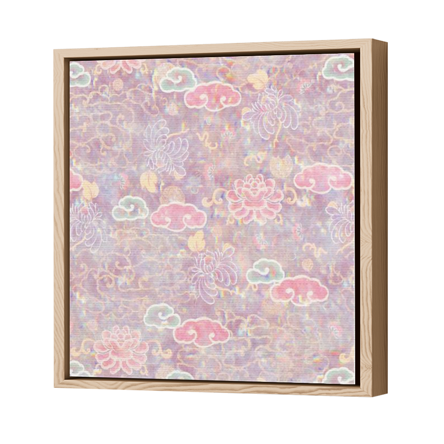 Thumbnail for Canvas - Wood Grain Floating Frame