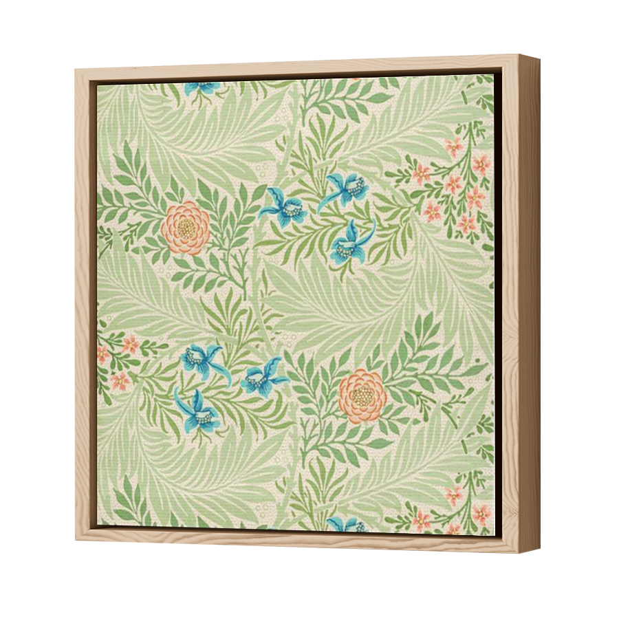 Thumbnail for Canvas - Wood Grain Floating Frame