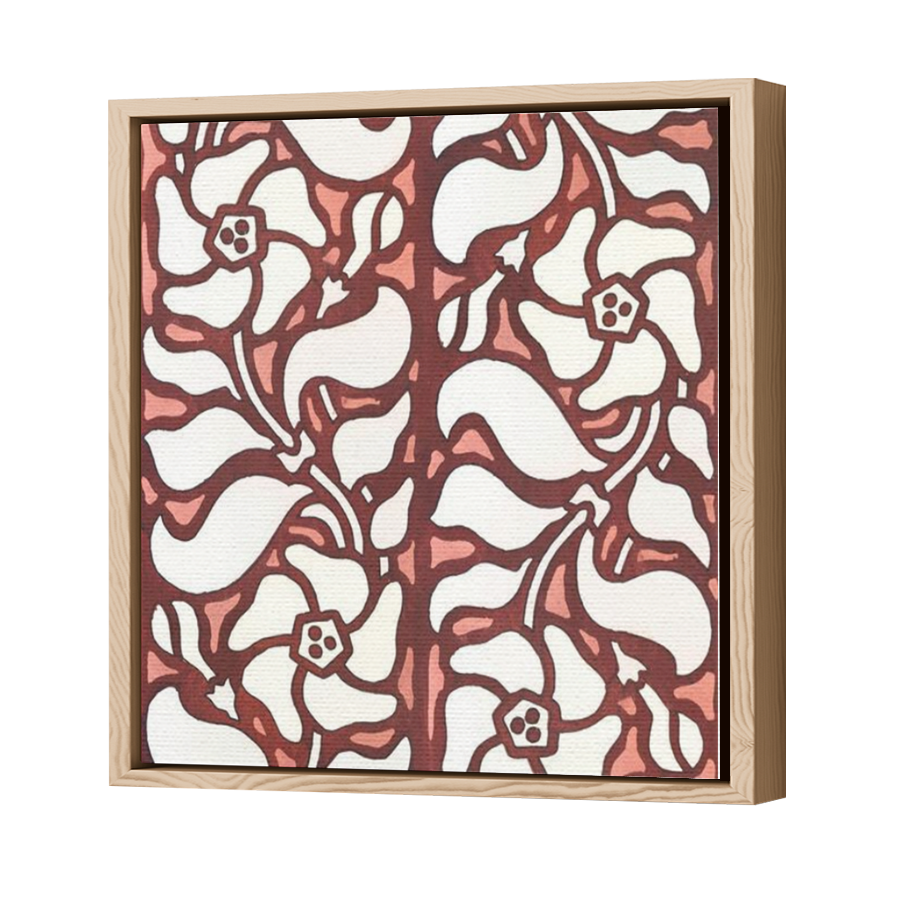 Thumbnail for Canvas - Wood Grain Floating Frame