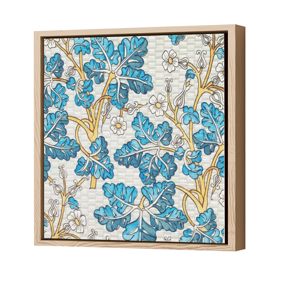 Thumbnail for Canvas - Wood Grain Floating Frame