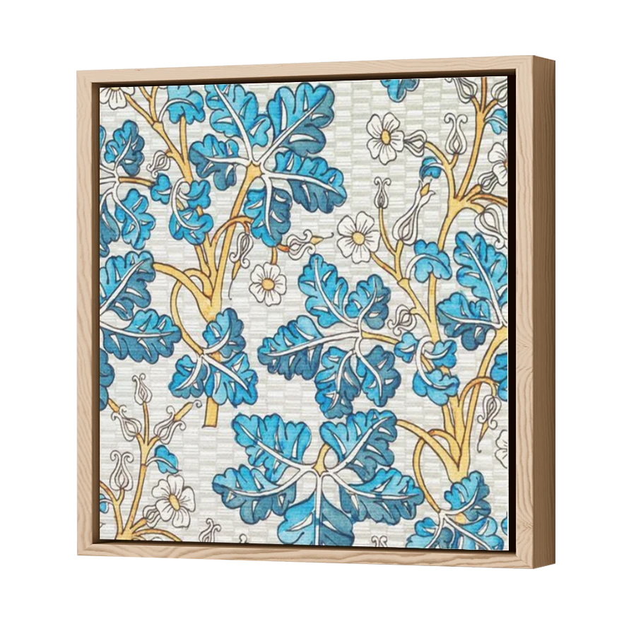Thumbnail for Canvas - Wood Grain Floating Frame