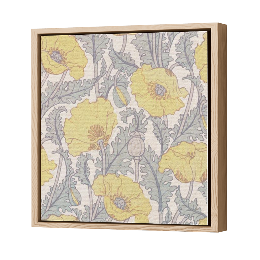 Thumbnail for Canvas - Wood Grain Floating Frame