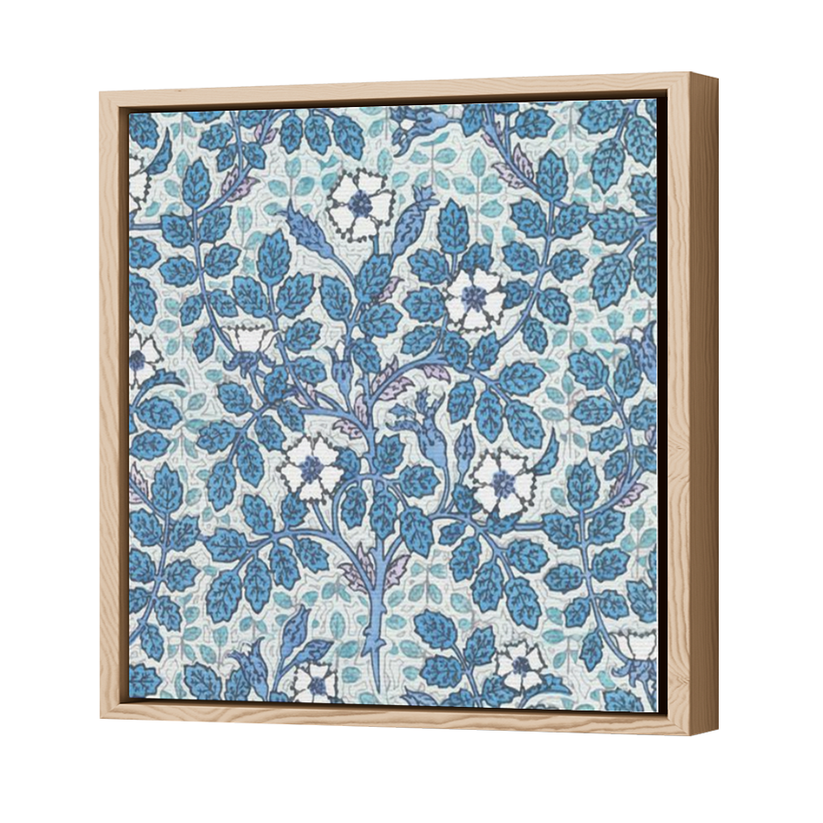 Thumbnail for Canvas - Wood Grain Floating Frame