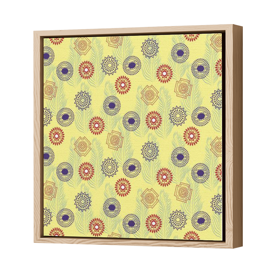 Thumbnail for Canvas - Wood Grain Floating Frame