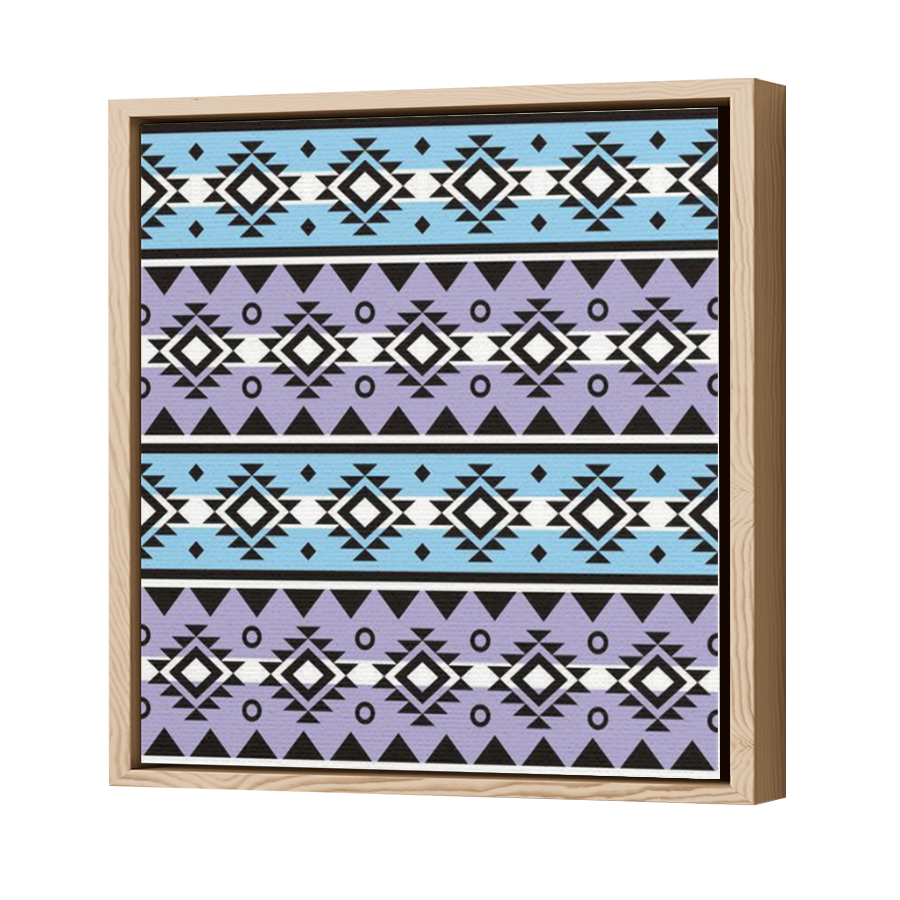 Thumbnail for Canvas - Wood Grain Floating Frame