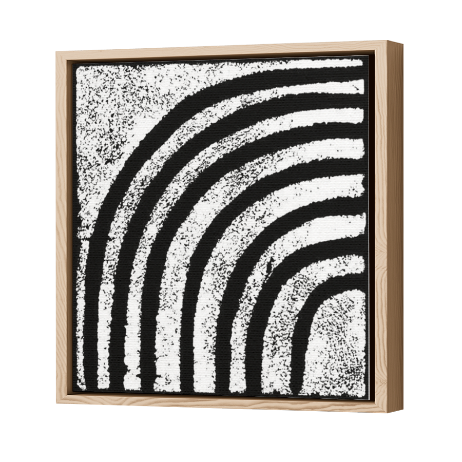 Thumbnail for Canvas - Wood Grain Floating Frame