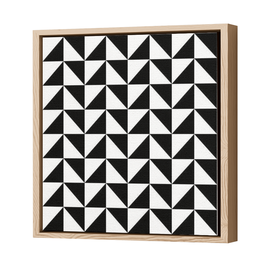 Thumbnail for Canvas - Wood Grain Floating Frame