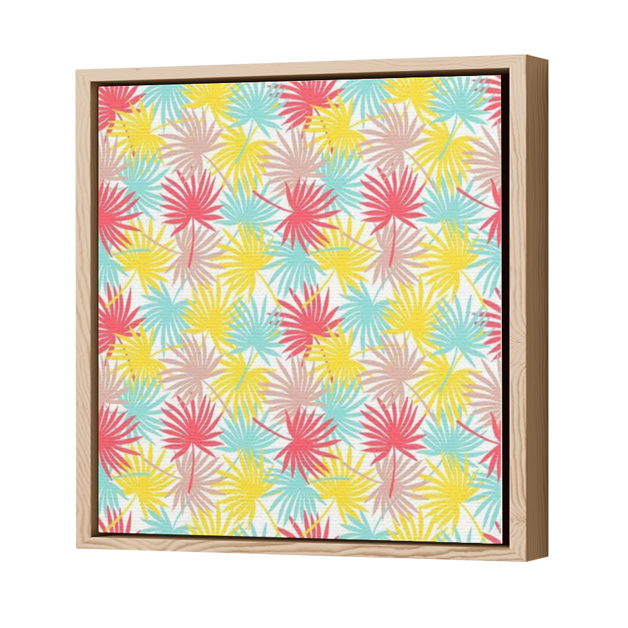 Thumbnail for Canvas - Wood Grain Floating Frame