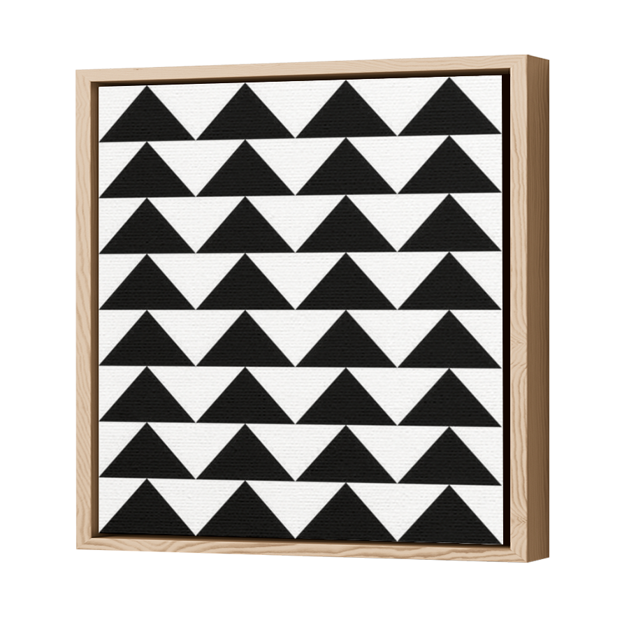 Thumbnail for Canvas - Wood Grain Floating Frame