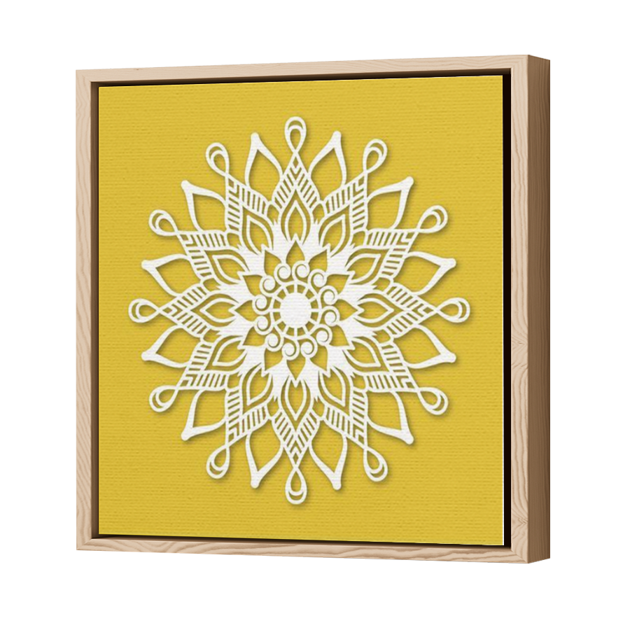 Thumbnail for Canvas - Wood Grain Floating Frame