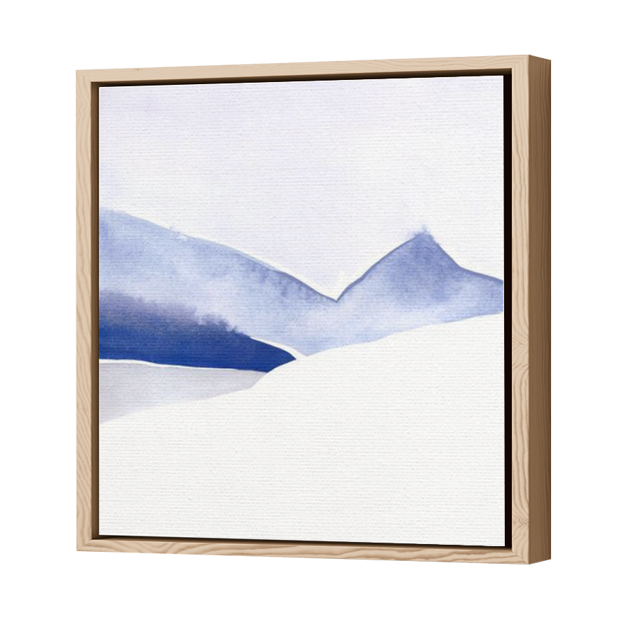 Thumbnail for Canvas - Wood Grain Floating Frame
