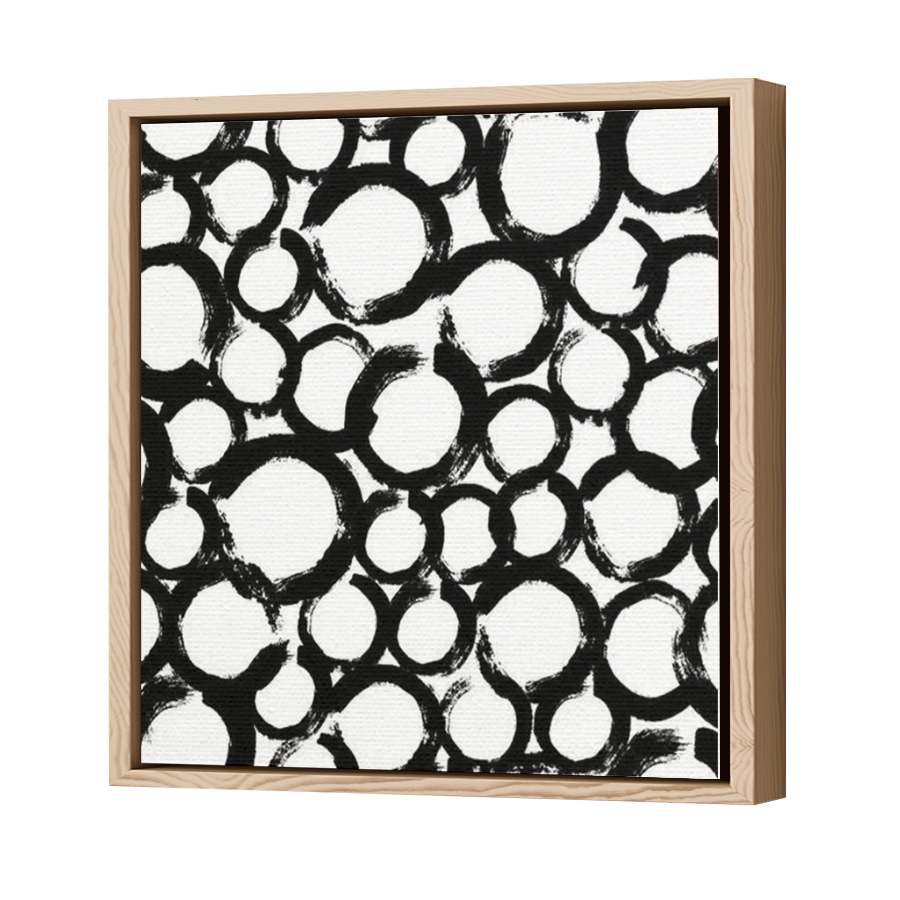 Thumbnail for Canvas - Wood Grain Floating Frame