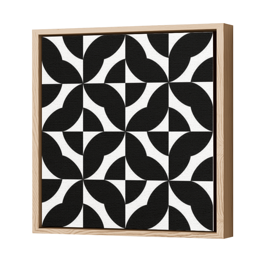 Thumbnail for Canvas - Wood Grain Floating Frame