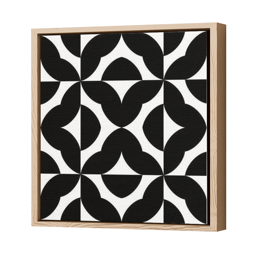 Thumbnail for Canvas - Wood Grain Floating Frame