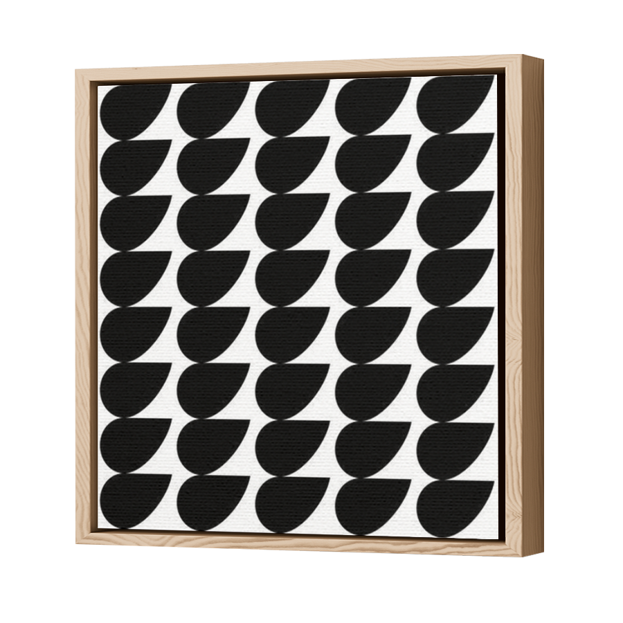 Thumbnail for Canvas - Wood Grain Floating Frame