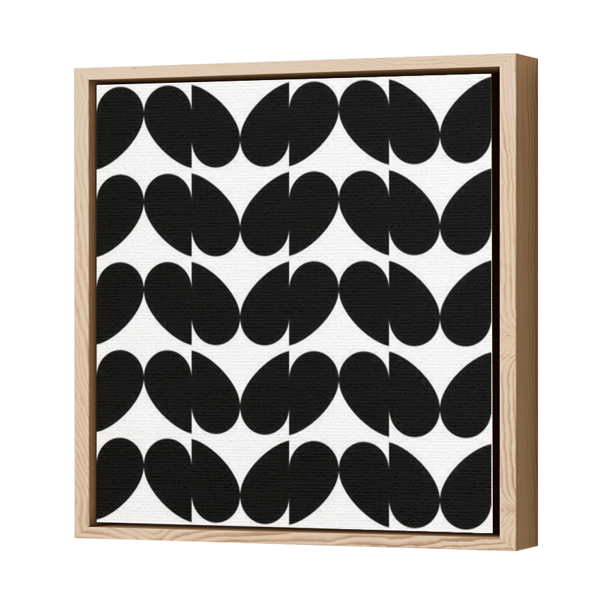 Thumbnail for Canvas - Wood Grain Floating Frame