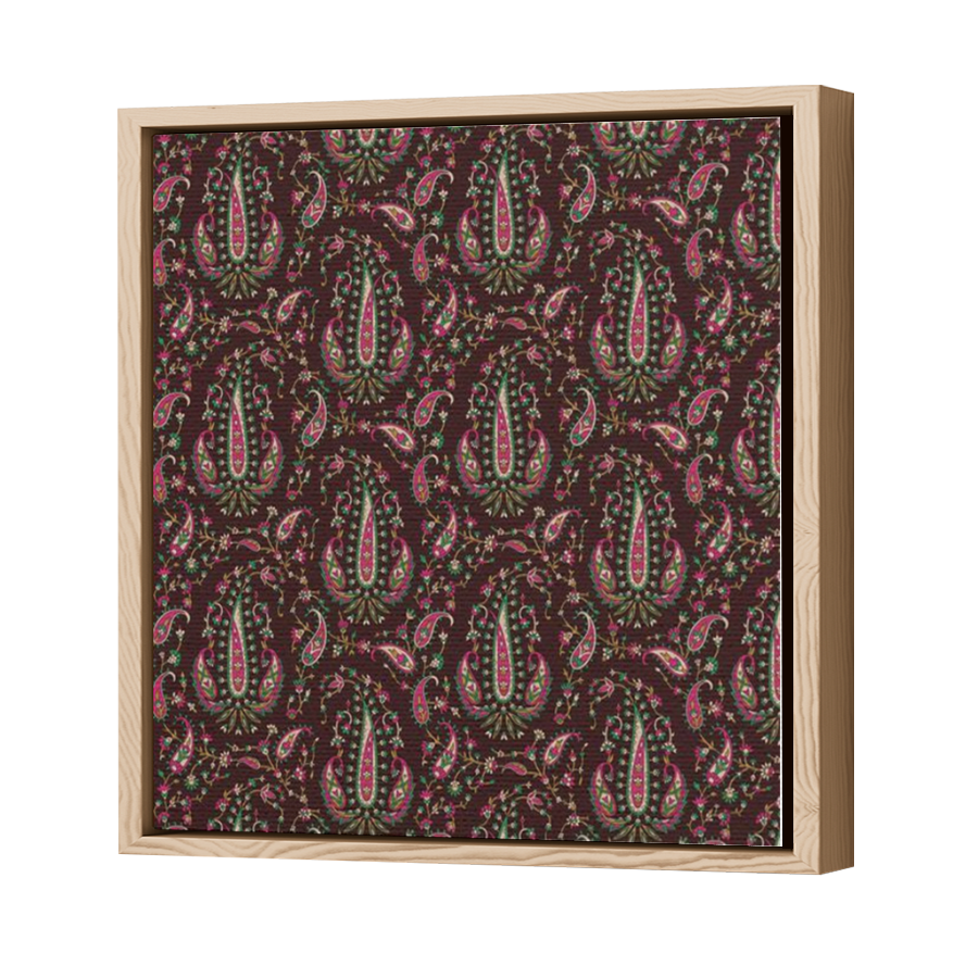 Thumbnail for Canvas - Wood Grain Floating Frame