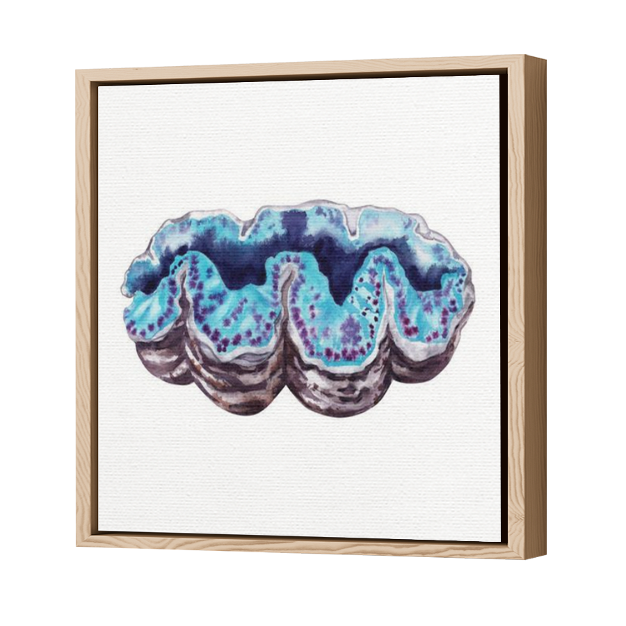 Thumbnail for Canvas - Wood Grain Floating Frame