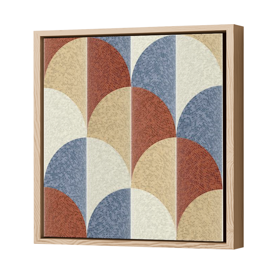 Thumbnail for Canvas - Wood Grain Floating Frame