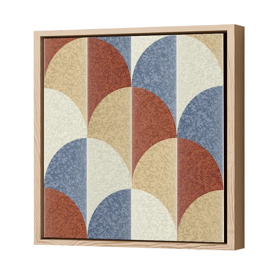 Thumbnail for Canvas - Wood Grain Floating Frame