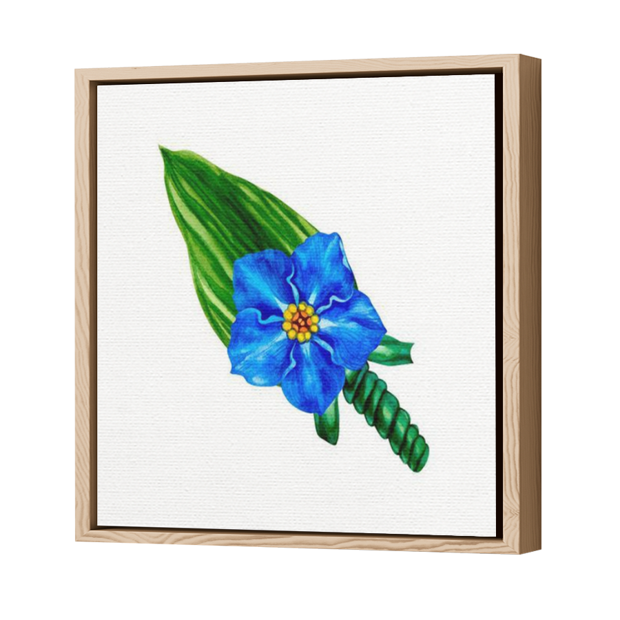 Thumbnail for Canvas - Wood Grain Floating Frame