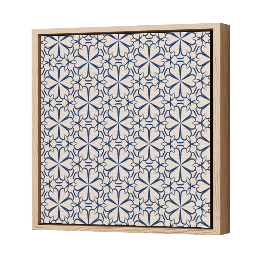 Thumbnail for Canvas - Wood Grain Floating Frame