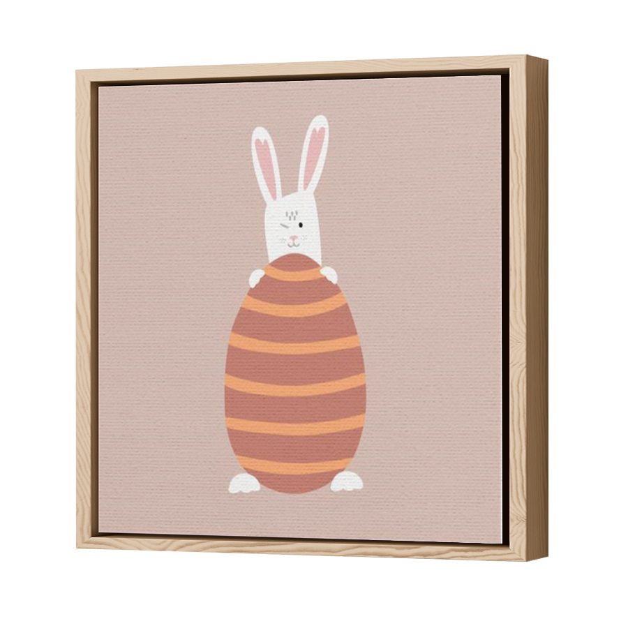 Thumbnail for Canvas - Wood Grain Floating Frame