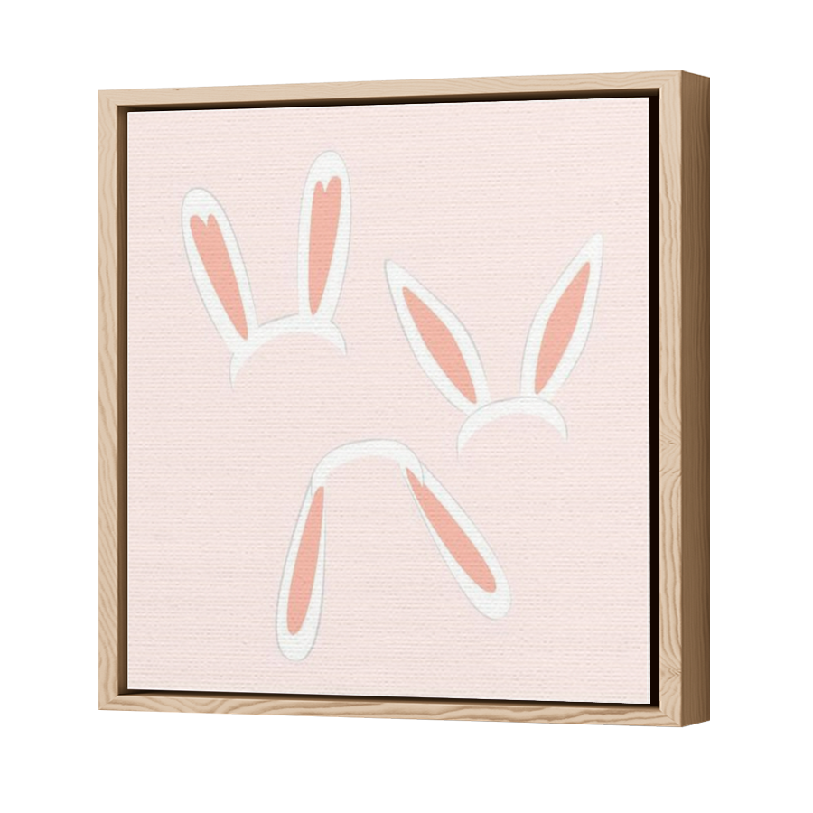 Thumbnail for Canvas - Wood Grain Floating Frame