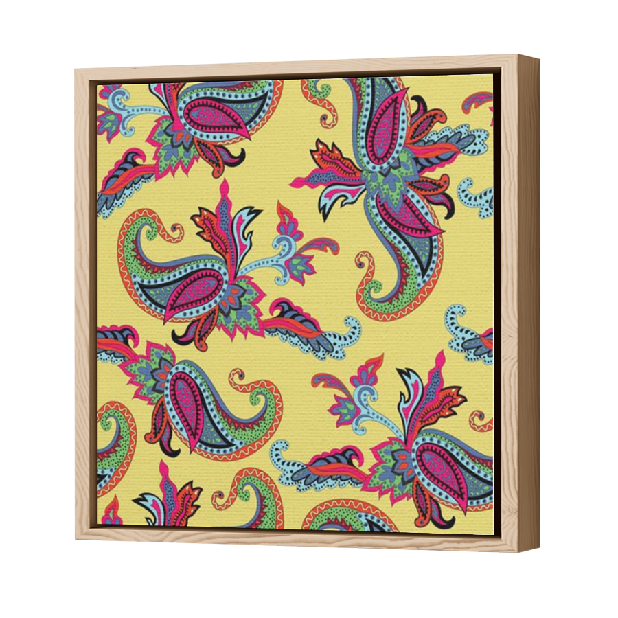 Thumbnail for Canvas - Wood Grain Floating Frame