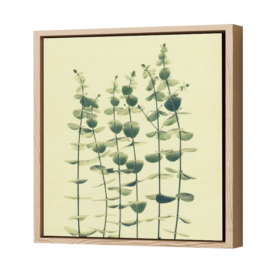 Thumbnail for Canvas - Wood Grain Floating Frame