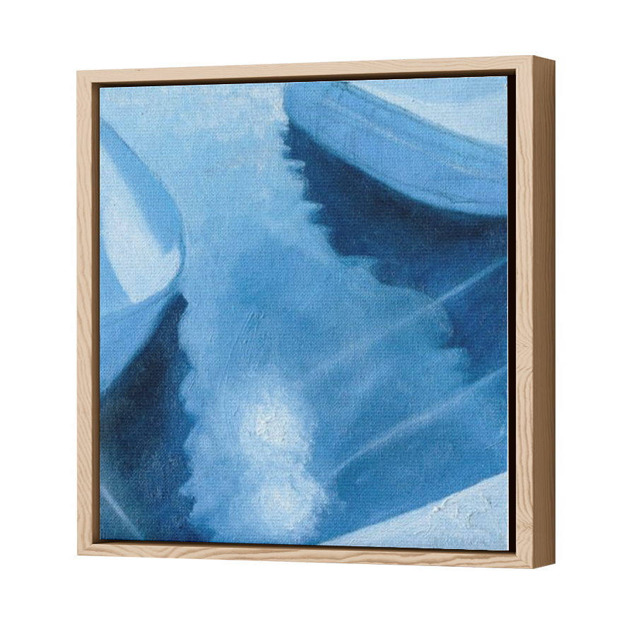 Thumbnail for Canvas - Wood Grain Floating Frame