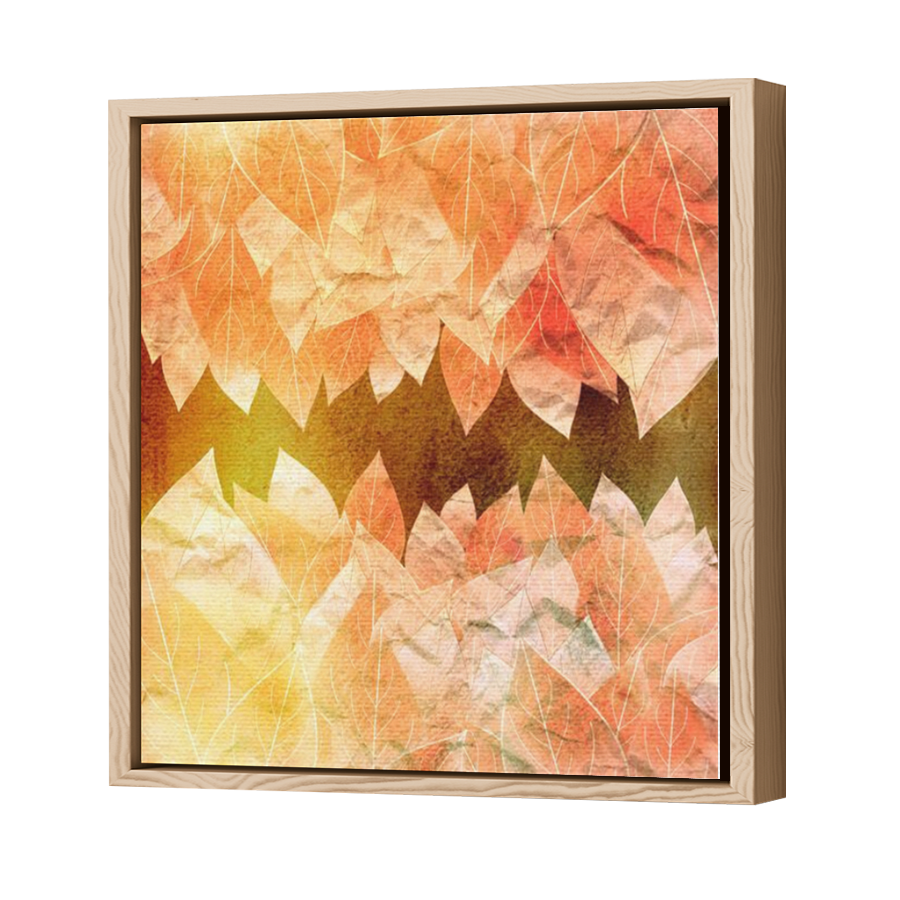 Thumbnail for Canvas - Wood Grain Floating Frame