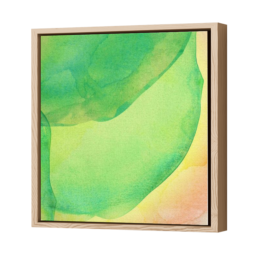 Thumbnail for Canvas - Wood Grain Floating Frame