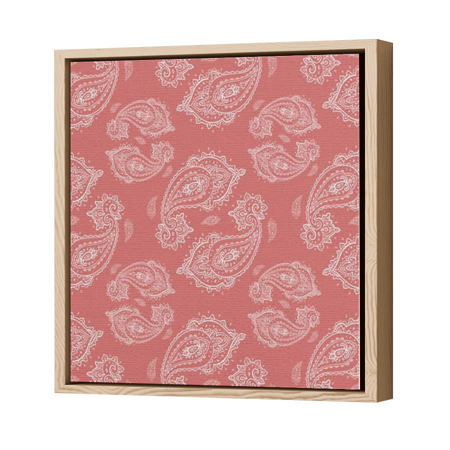 Thumbnail for Canvas - Wood Grain Floating Frame