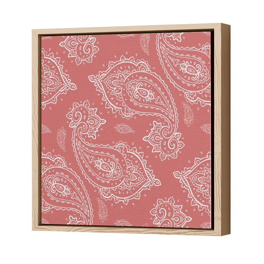 Thumbnail for Canvas - Wood Grain Floating Frame