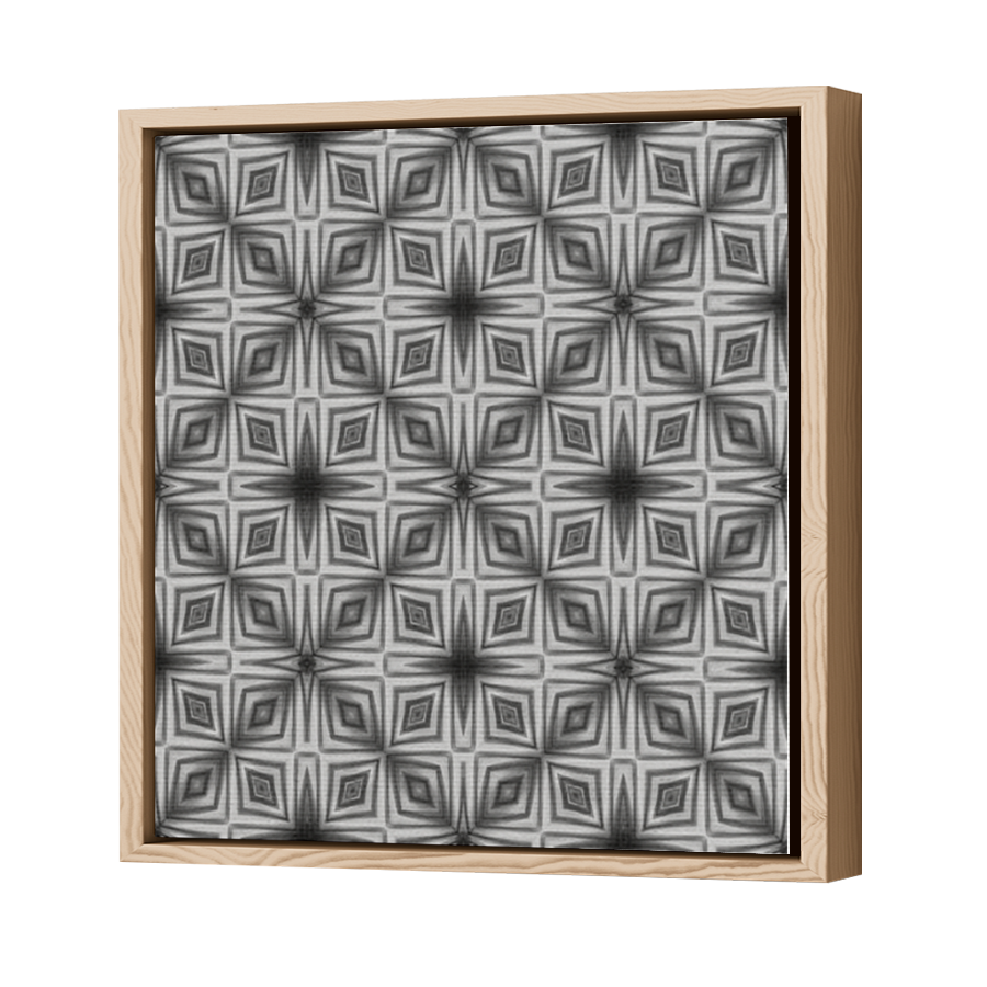 Thumbnail for Canvas - Wood Grain Floating Frame