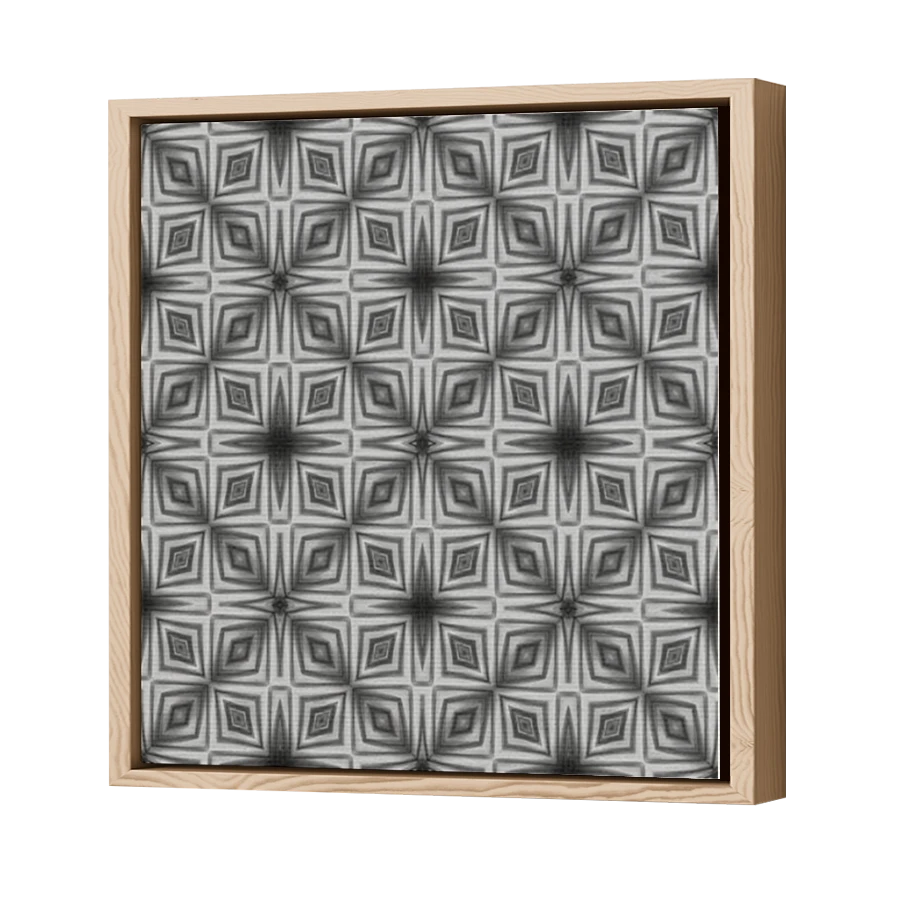 Thumbnail for Canvas - Wood Grain Floating Frame