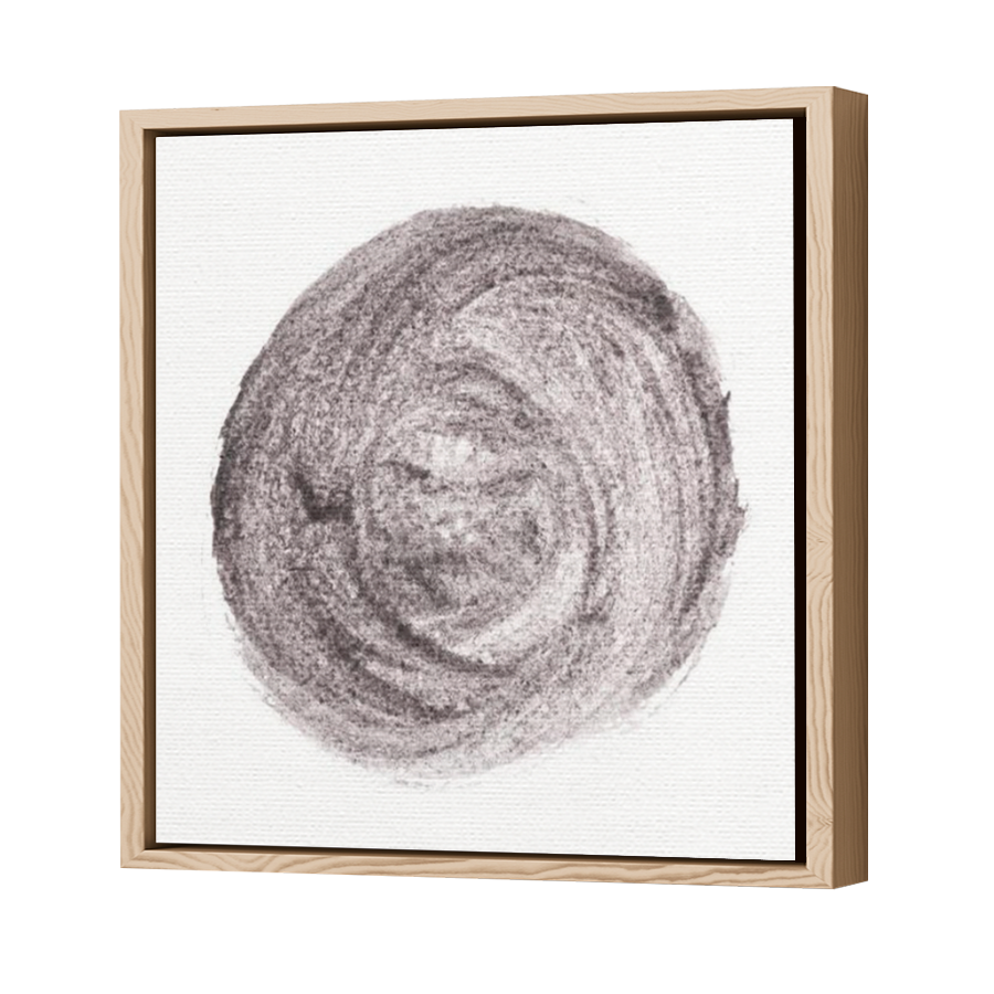 Thumbnail for Canvas - Wood Grain Floating Frame