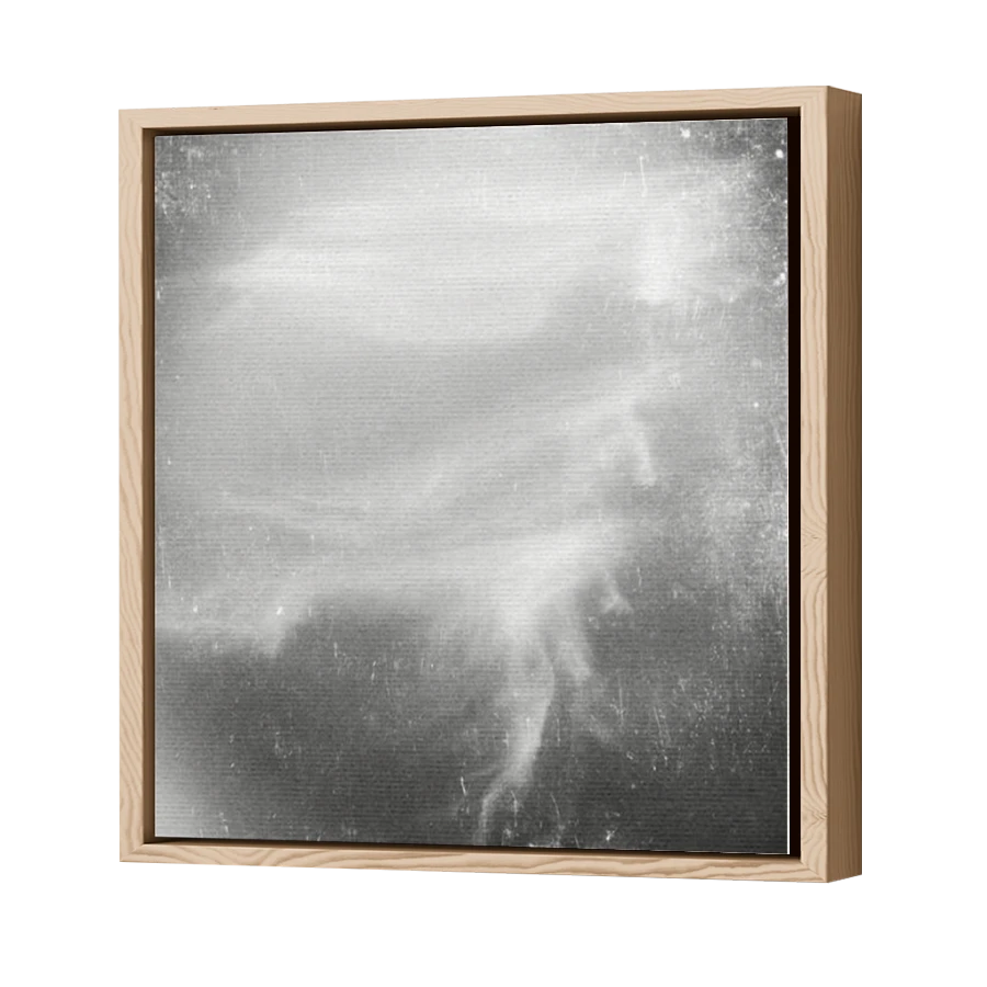 Thumbnail for Canvas - Wood Grain Floating Frame