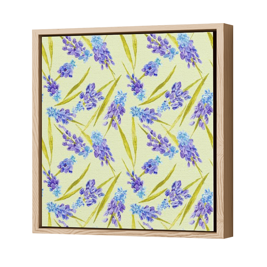 Thumbnail for Canvas - Wood Grain Floating Frame