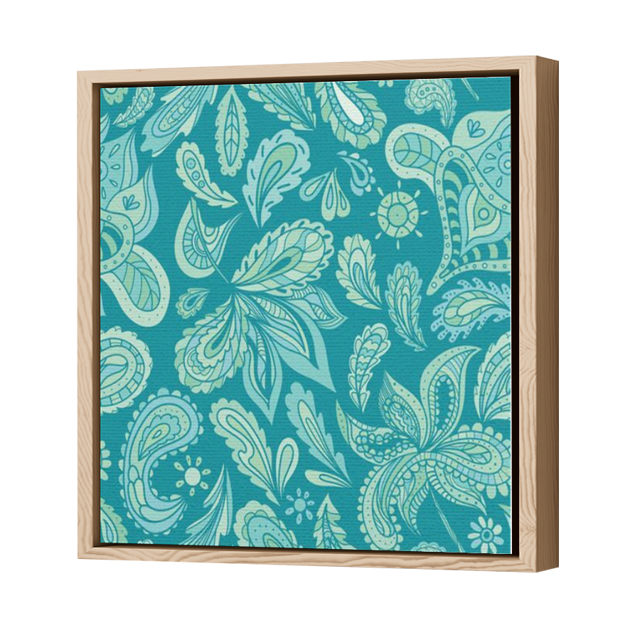 Thumbnail for Canvas - Wood Grain Floating Frame