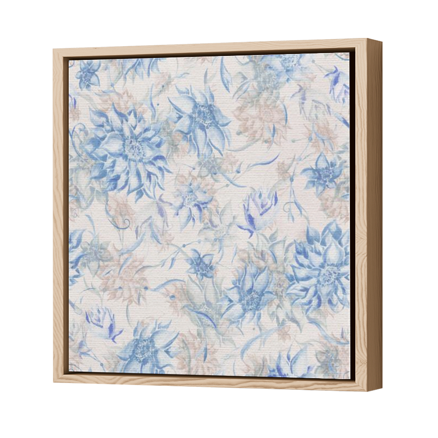 Thumbnail for Canvas - Wood Grain Floating Frame